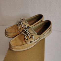 Women's Sperry Tan Shoes Size 8