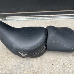 Harley Davison Double Leather Sits