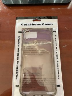 iPhone XS Max - clear bumper case