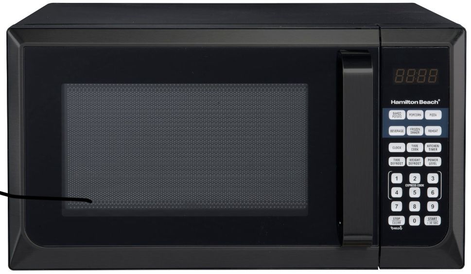 Hamilton Beach 1.1 cu. ft. Countertop Microwave Oven, 1000 Watts, Stainless Steel