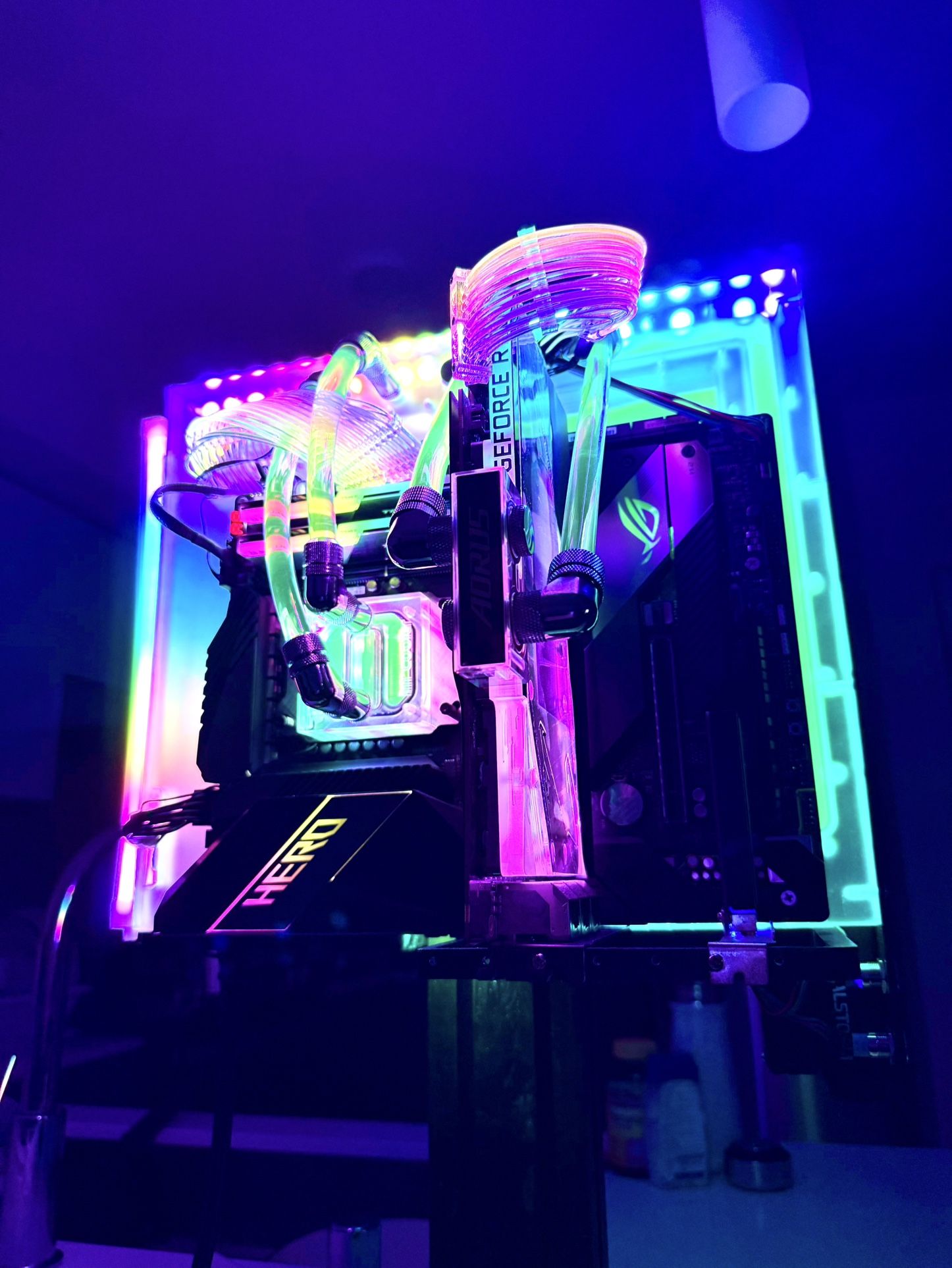 Liquid Water Cooling Gaming PC Desktop — Ryzen 9 5900X / RTX 3080 / 64GB DDR4 / 2TB SSD