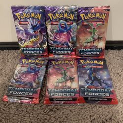 Pokemon - Temporal Forces Booster Packs - $30