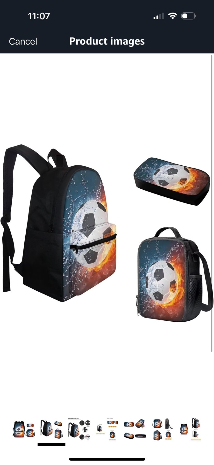 FOR U DESIGNS Fire Basketball Printed Boys School Backpacks Travel Rucksack Book Bag