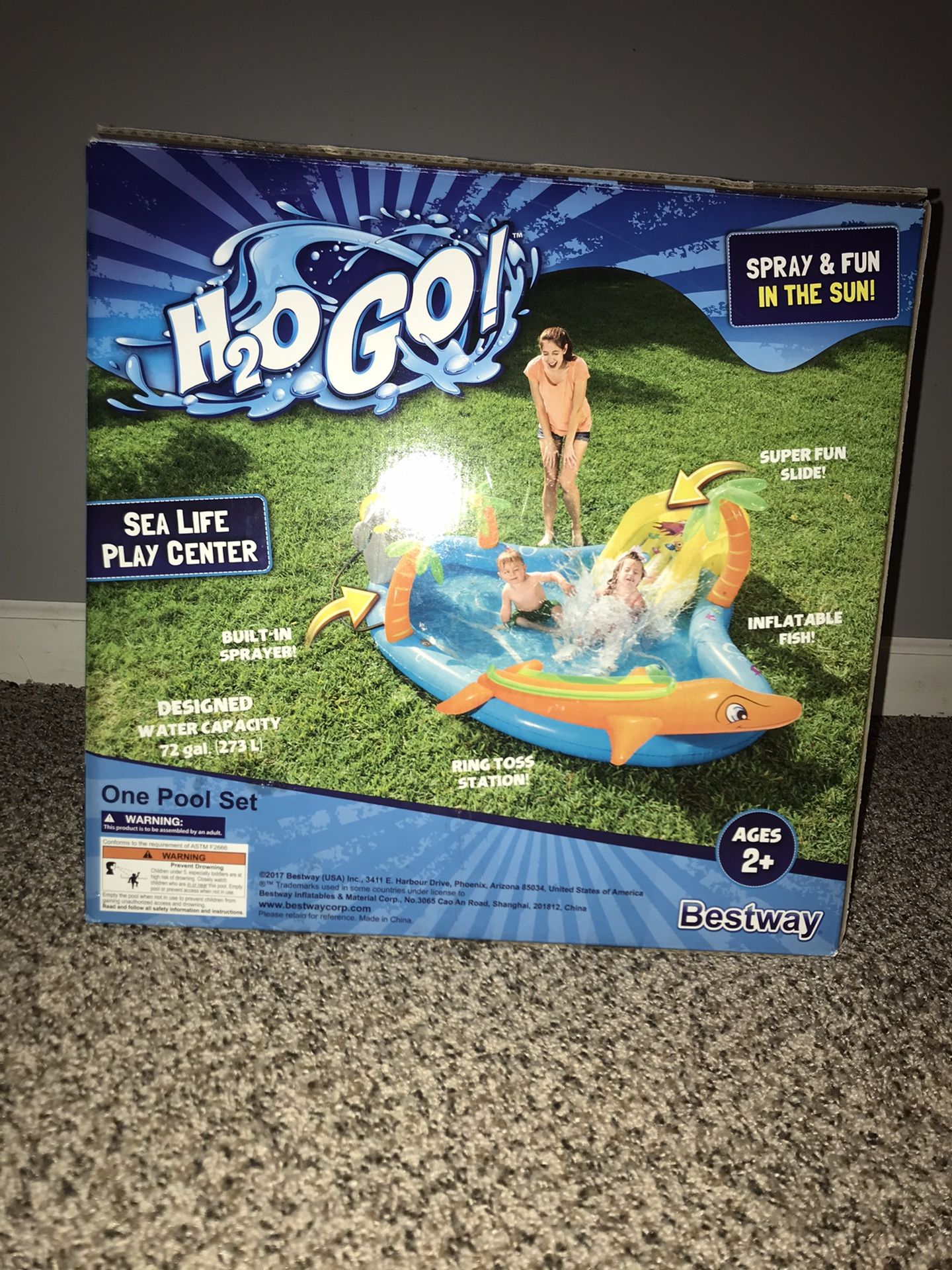 H20GO! Bestway Sea Life Play Center