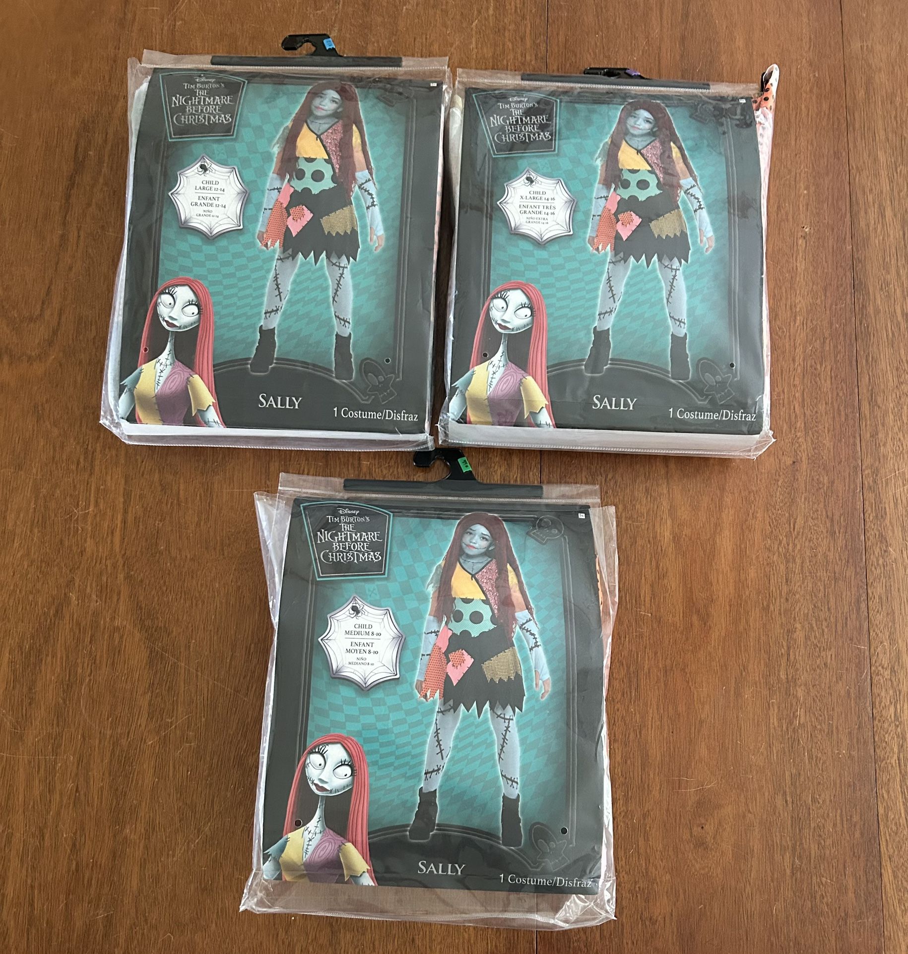 SALLY Costumes Nightmare Before Christmas M, L, XL