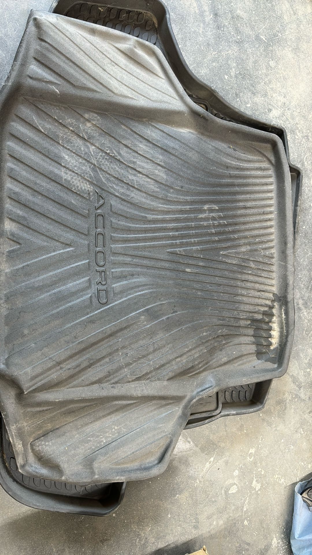 Honda Accord trunk weather mat