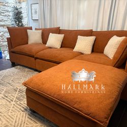Performance Fabric Cloud Couch Sectionals