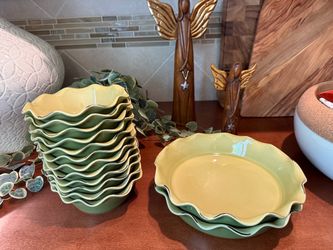 Crate and Barrel Pie Dishes