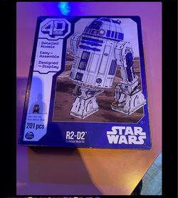 R2-D2 Puzzle 4D Model
