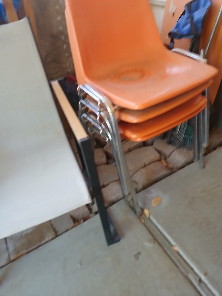 Orange Chairs