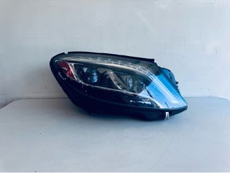 2014-2017 MERCEDES S550 RIGHT SIDE LED INTELLIGENT LIGHT SYSTEM HEADLIGHT SHELL OEM (514)