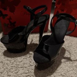 6 INCH SEXY BLACK PLEASERS