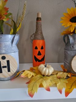 Hand designed bottles w/ soft light