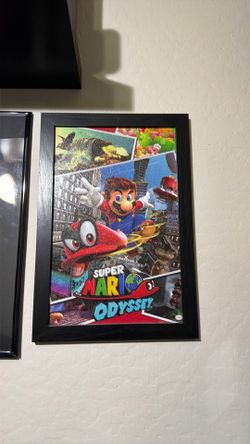 Mario Odyssey Wall Art