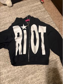 Riot brand zip up