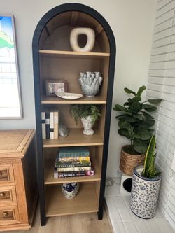 Black Arch Shelves Armoires