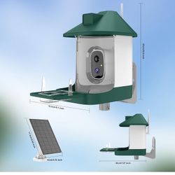 Bird feeder with camera