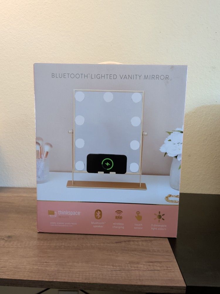 Bluetooth Lighted Vanity Mirror