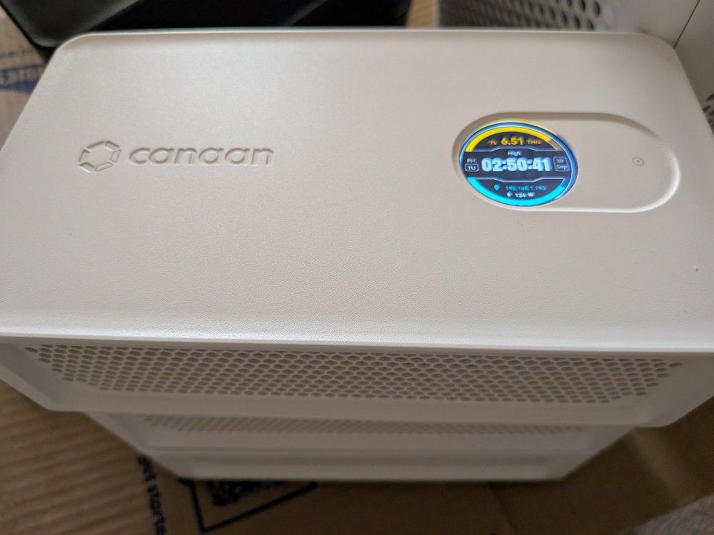 Canaan Avalon Nano 3s – Bitcoin Miner (6TH/s) – Low Power, Easy to Use