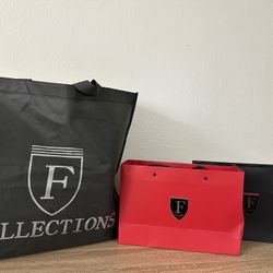 Perfumes + 2 abrigos F Collections