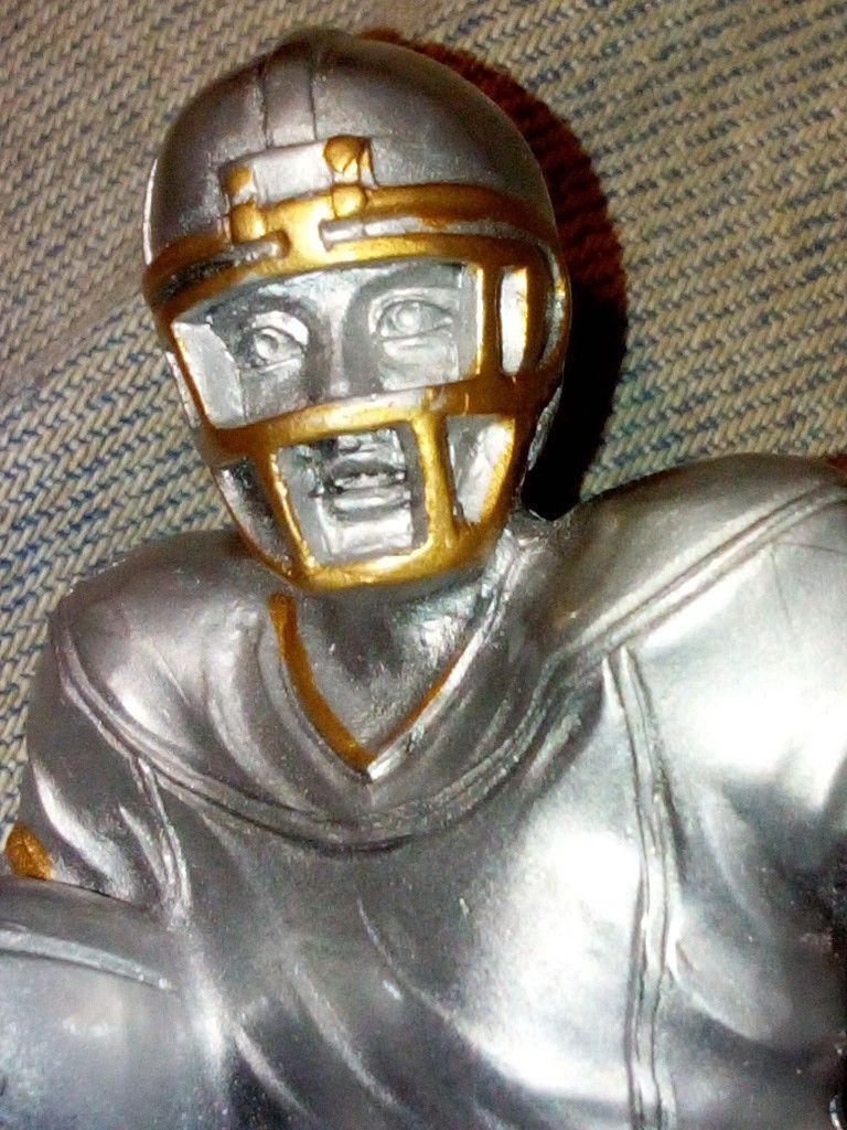 Football Statue, Brand New, And Super Cool!