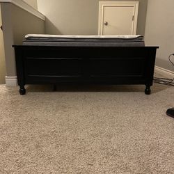 Black Full Size Bed Frame