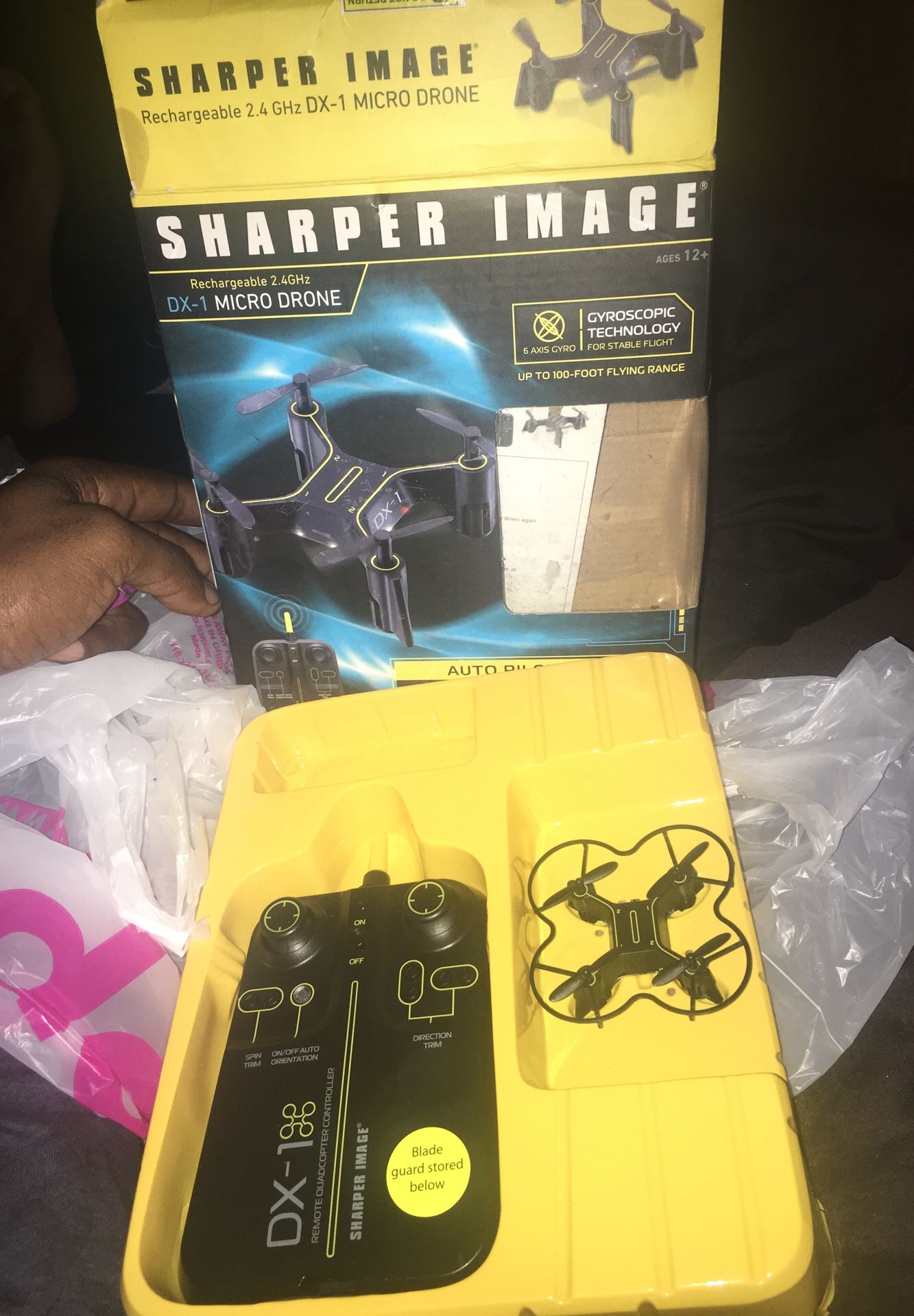 Dx-1 micro mini drone bought it and it came with out the charger it works I’m willing to trade still have the Receipt