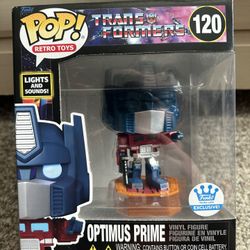 Funko POP! Retro Toys Transformers - Optimus Prime #120 [Lights & Sounds]