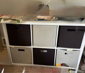 Cubby shelves