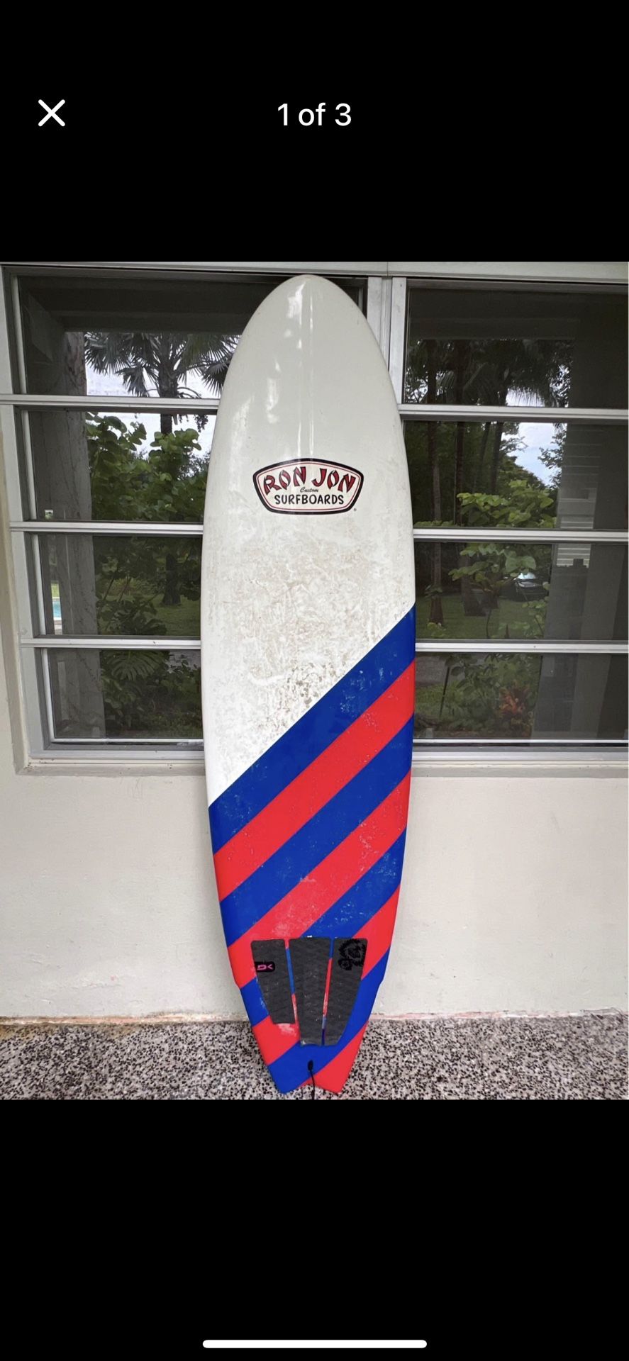 Ron Jon 6 ft 8 in Swallowtail epoxy surfboard