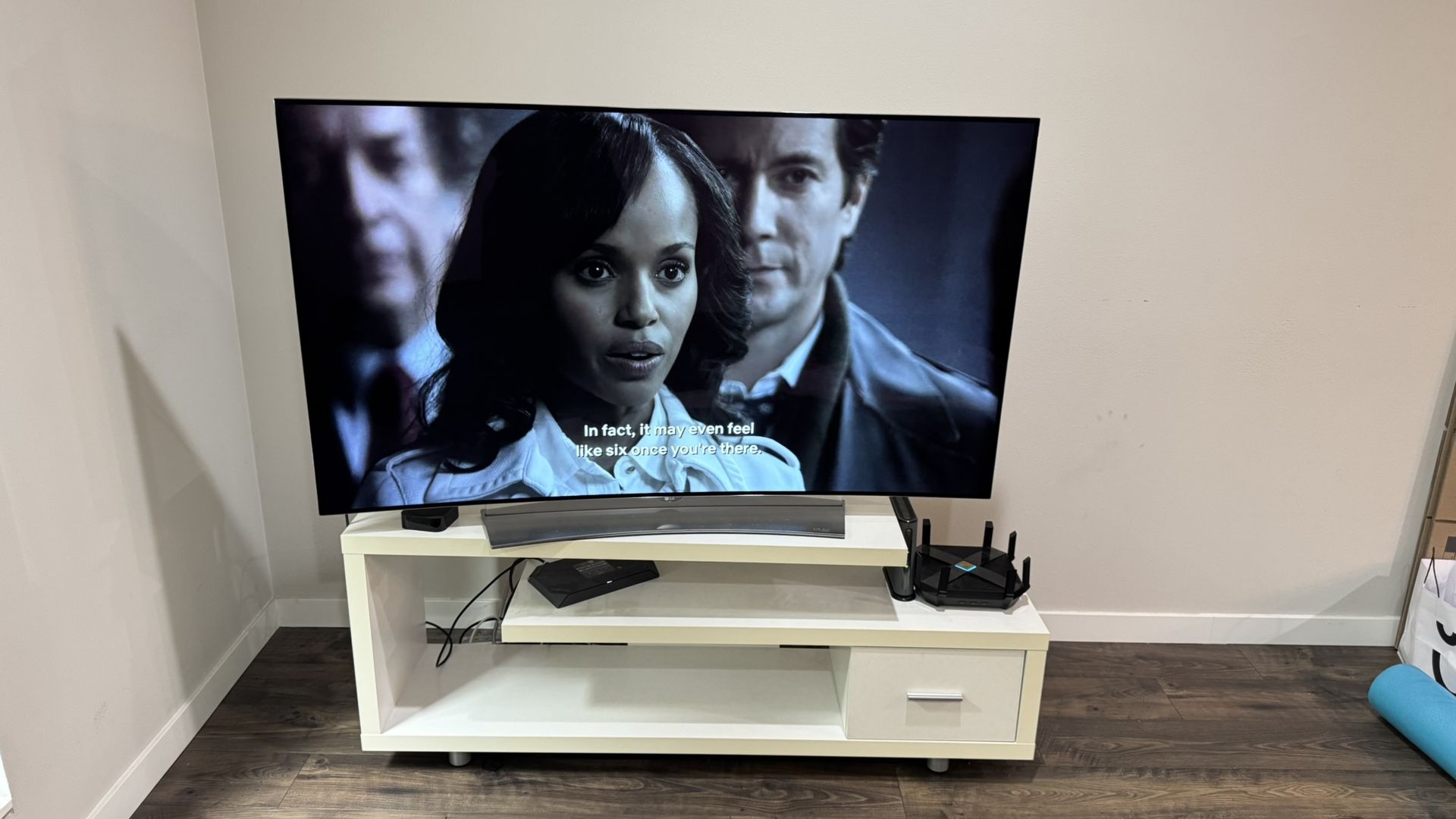 MOVING SALE; FOR SALE – LG 55” Curved OLED 4K Smart TV