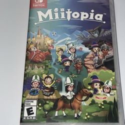 brand new sealed nintendo switch miitopia 