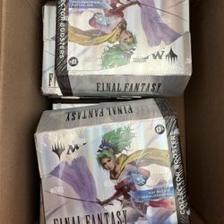 NEW MAGIC THE GATHERING FINAL FANTASY COLLECTOR BOOSTER BOX