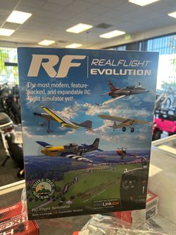 Real flight Evolution RC Flight Stimulator W/ DX Controller