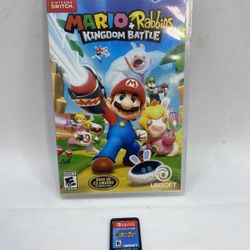Mario + Rabbids Kingdom Battle (Nintendo Switch) in box