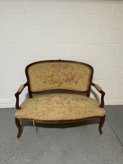 Antique loveseat