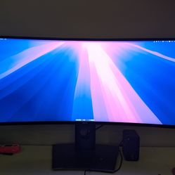 Ultra Wide 1440p Led-Lit Monitor Dell U3417W