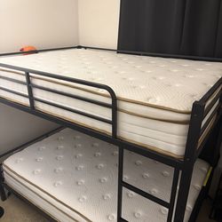Full Size Bunk Bed/ comes with Full Size Mattress’s Like New