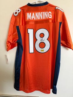 PEYTON MANNING SIGNED DENVER BRONCOS AUTOGRAPHED MITCH-NESS JERSEY w/COA XL 26-3