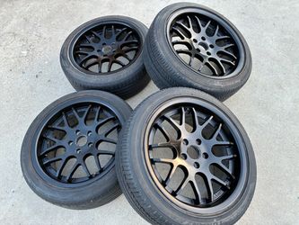 Rims Strada 18 inches 5x114.3 rims and tires