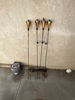 Landscape Candle Torches(uses Paraphin)