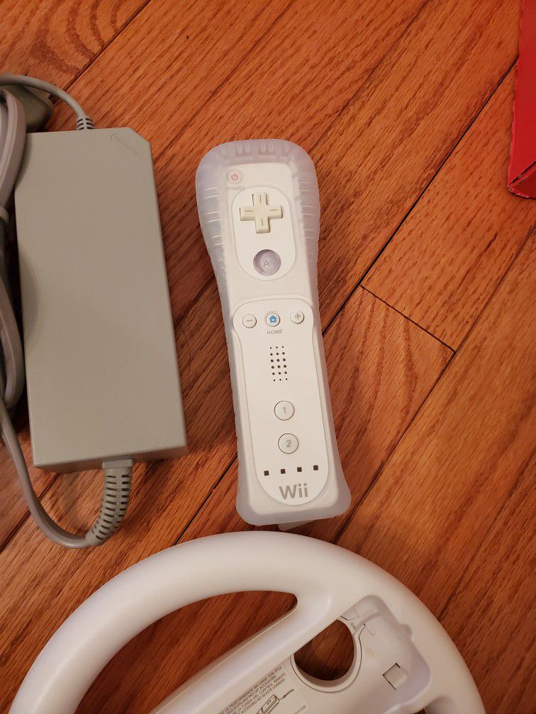 Nintendo Wii Bundle With Mario Kart
