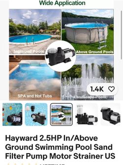 Hayward 2.5HP In/Above Ground Pool Pump