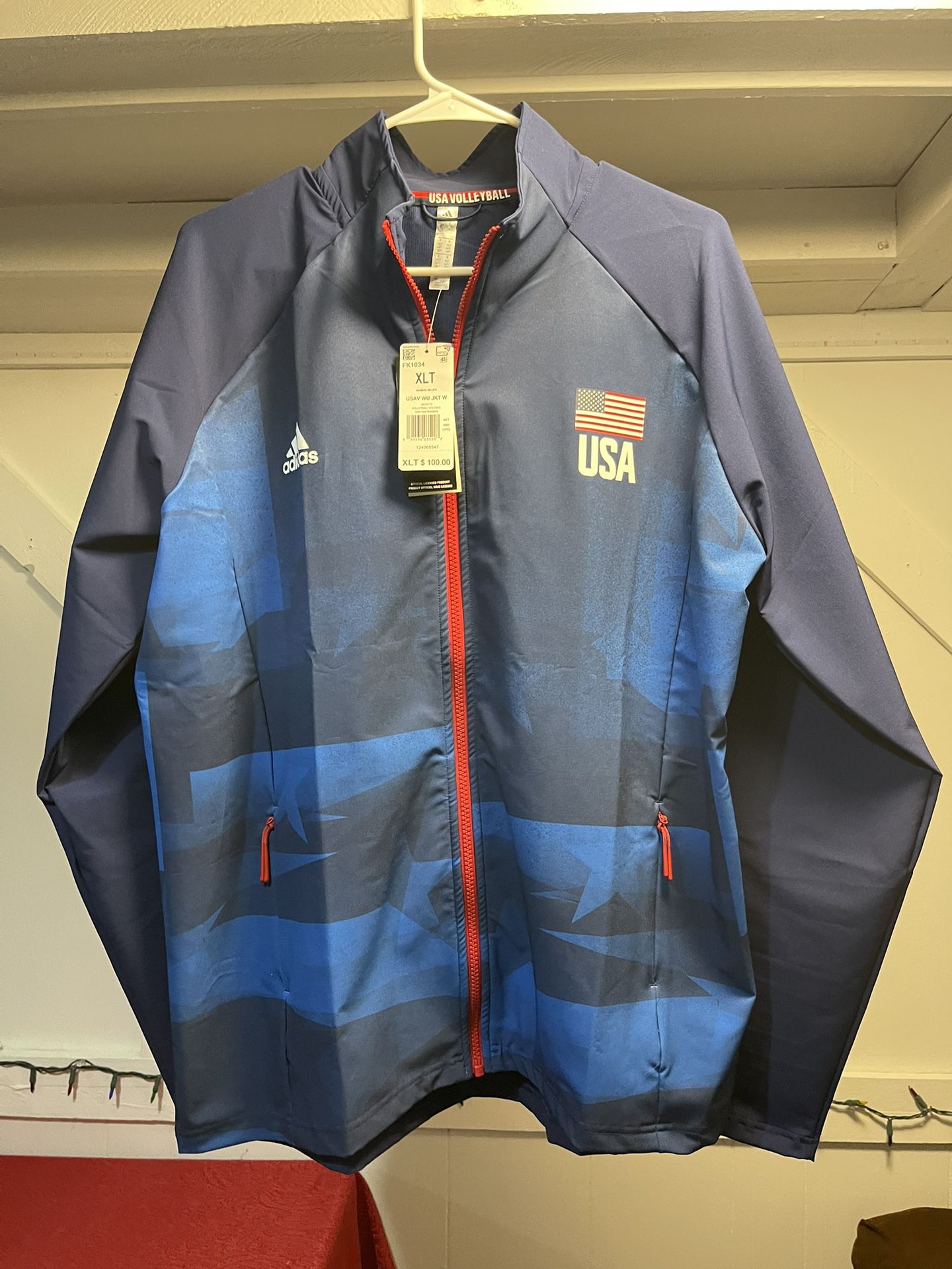 Team USA Volleyball Jacket New Woman XLT