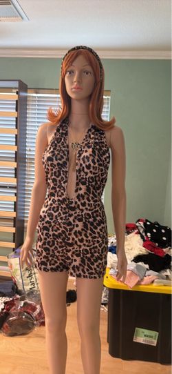 Leopard Print romper