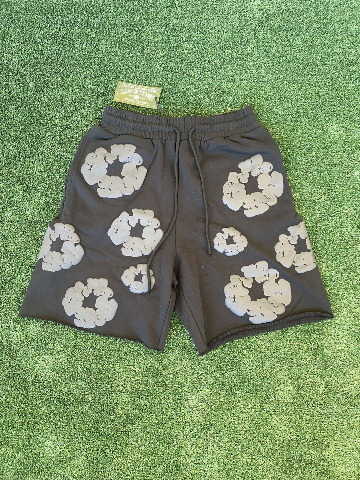 Denim tear shorts