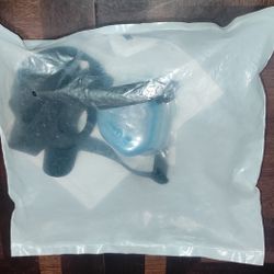 Respironics Comfort gel Blue Size Medium Nasal Mask With Head  Gear New 