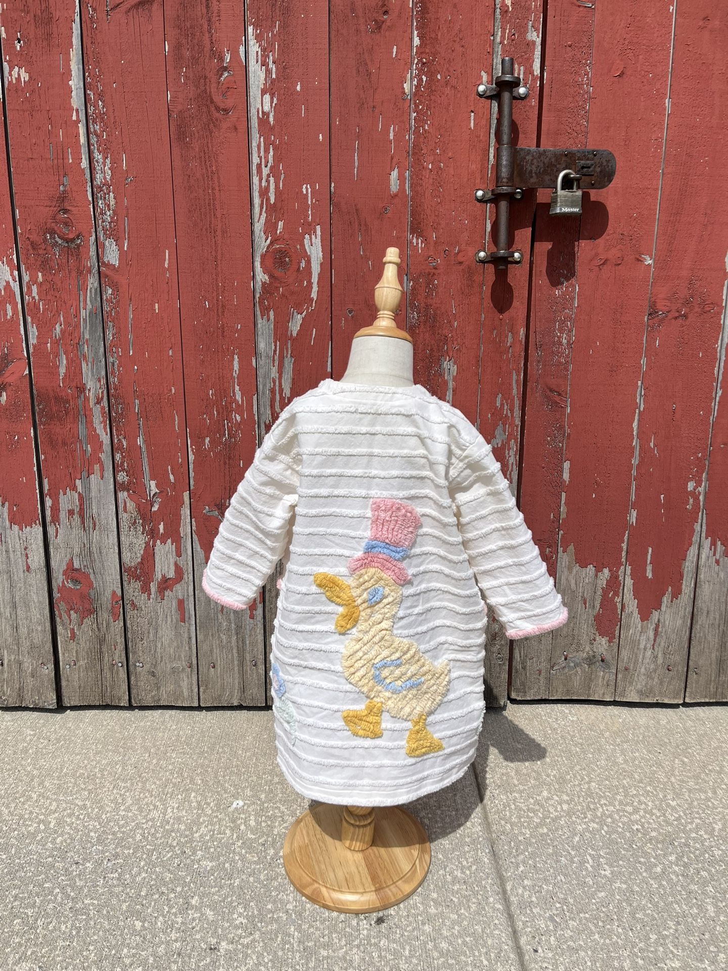 Vintage Chenille Child’s Robe #Repurpose (4)