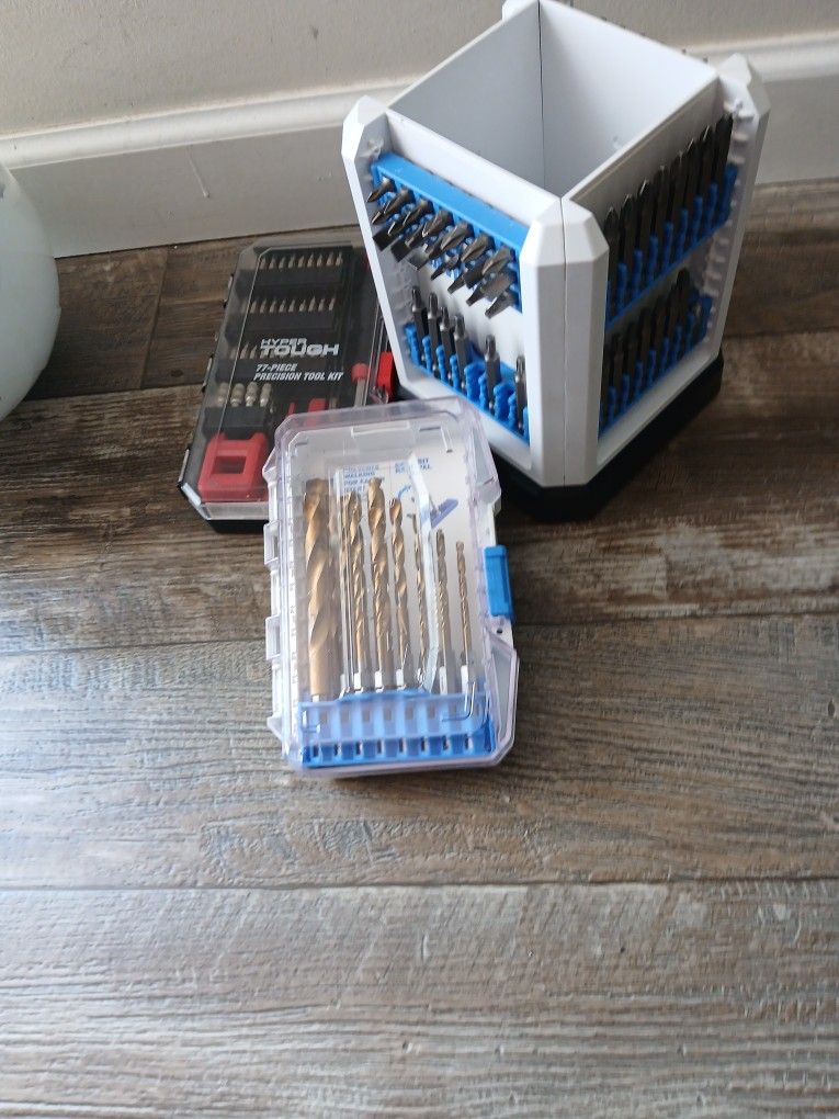 Brand New 77 Piece Hand Tool Along With Drill Bits