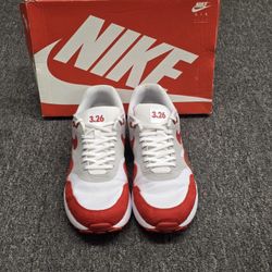 Nike Air Max 1 Ultra 2.0 Air Max Day 2017 White-Red Sneakrs Size 11 908091-100